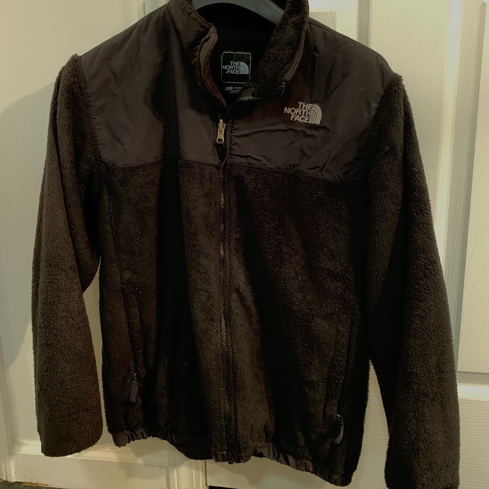 Black North Face Fleece Jacket